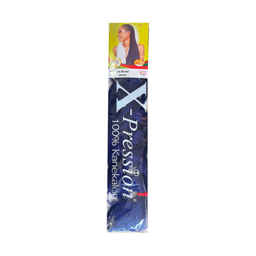 Extensions pour les Cheveux X-Pression Pression Indigo Violet Synthétique