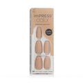 Faux ongles Kiss imPRESS color Nº 506 Latte (30 Unités)