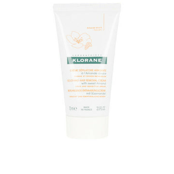 Crème Épilatoire Corporelle Klorane 75 ml Amande douce