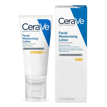 Lotion facile hydratante CeraVe Moisturising 52 ml Spf 30