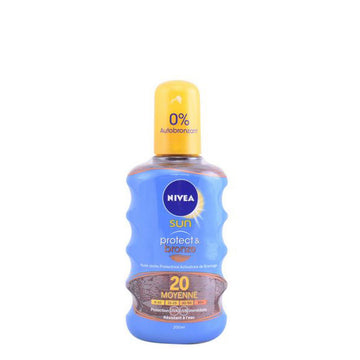 Huile Solaire Nivea Protect & Bronze 200 ml Spf 20 Spray