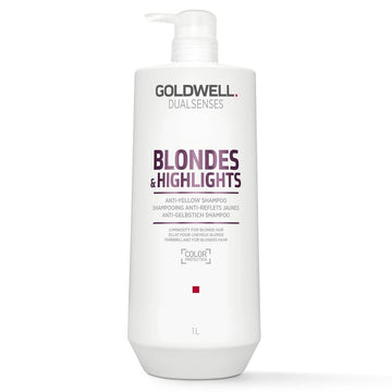 Shampoing Matifiant pour Cheveux Blonds Goldwell Dualsense