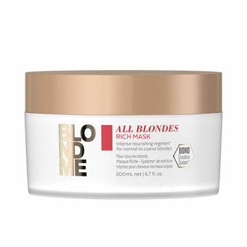 Masque nourrissant pour cheveux Schwarzkopf BLONDME