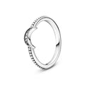 Bague Femme Pandora CRESCENT MOON BEADED - RING - SIZE 50