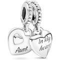 Pendentif Femme Pandora AUNT & NIECE SPLIT HEART