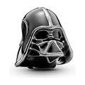 Perle de verre Femme Pandora DARTH VADER Noir Argenté