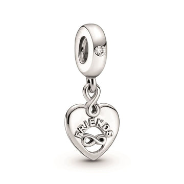 Perle de verre Femme Pandora FRIENDS FOREVER HEART