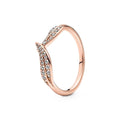 Bague Femme Pandora LEAF PAVE 12