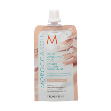 Masque pour cheveux Moroccanoil Color Depositing 30 ml Or rose