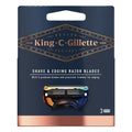 Rechanges pour Lame de Rasoir King C Gillette Gillette King (3 uds)