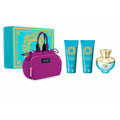 Set de Parfum Femme Versace EDT Dylan Turquoise 4 Pièces