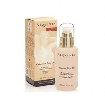 Soin raffermissant cou et décolleté Generous Bust Oil Alqvimia 100 ml