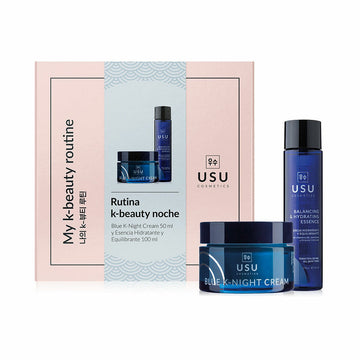 Set de cosmétique unisexe USU Cosmetics My K-Beauty Night Rutine 2 Pièces