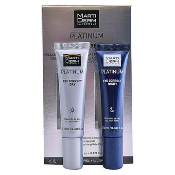 Soin contour des yeux Platinum Martiderm 1472-42360 (2 pcs) 10 ml