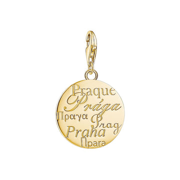 Perle de verre Femme Thomas Sabo IC12363-413-39 Doré 2 cm