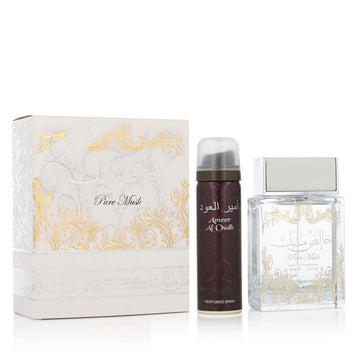 Set de Parfum Unisexe Lattafa Pure Musk EDP 2 Pièces